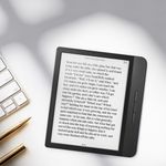 Set 2 Folii de protectie pentru Kobo Libra H2O, Kwmobile, Transparent, Plastic, 57153.1 fotografia produsului View 9 S
