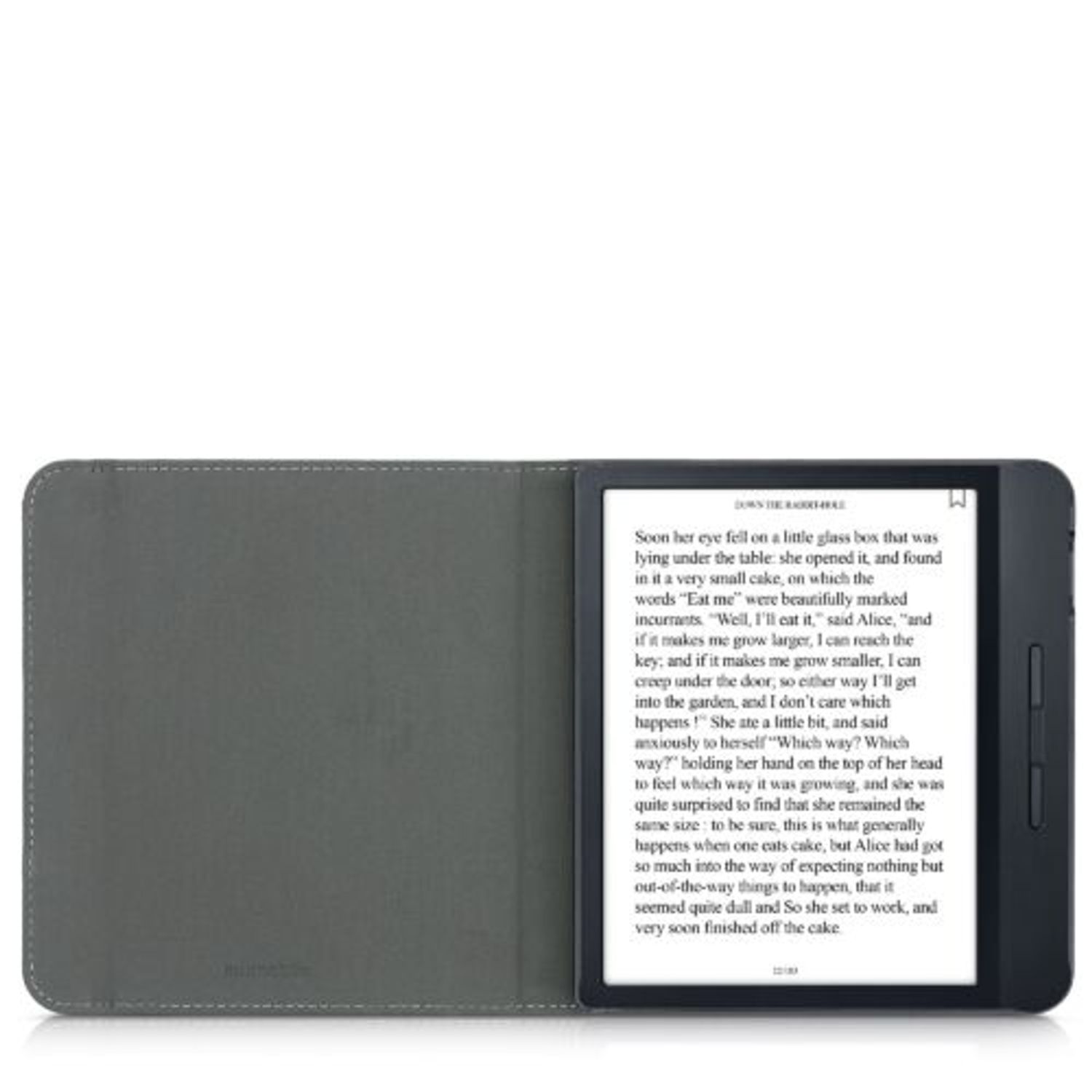 Husa pentru Kobo Libra H2O, Kwmobile, Rosu/Negru, Textil, 57149.20 fotografia produsului View 8 L