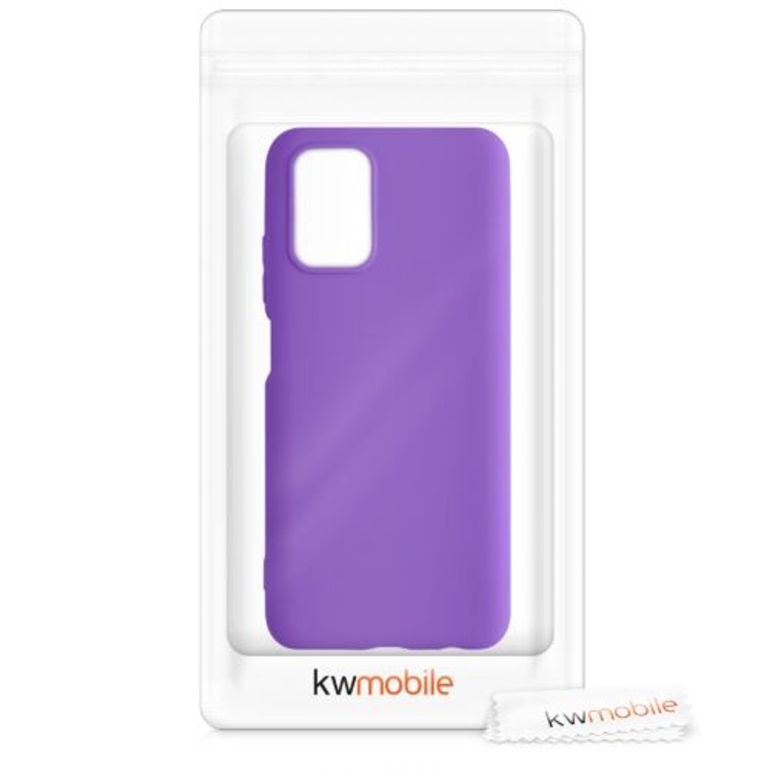 Husa pentru Xiaomi Redmi Note 10/Redmi Note 10S, Silicon, Mov, 54541.221 fotografia produsului View 6 L