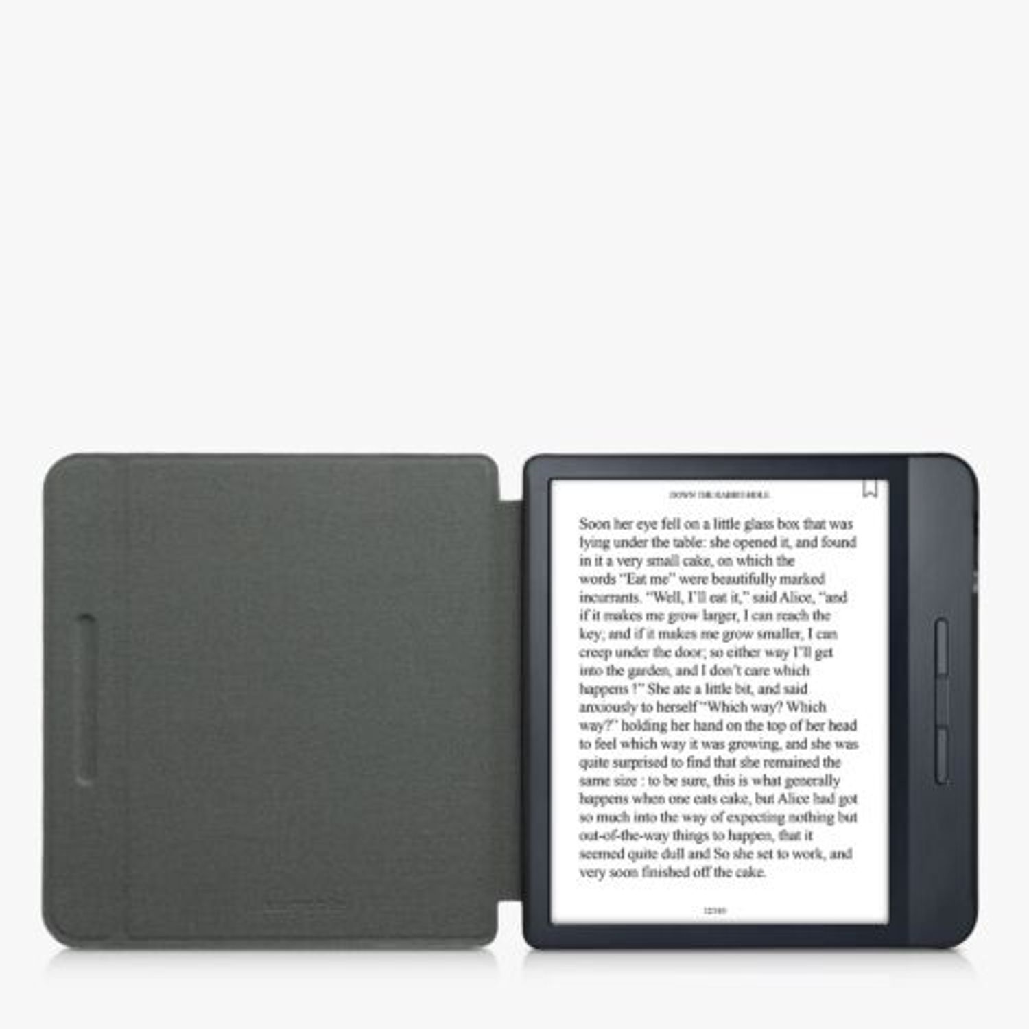 Husa pentru Kobo Libra H2O, Kwmobile, Gri, Nylon, 57196.73 fotografia produsului View 9 L