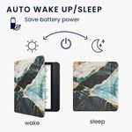 Husa pentru Kobo Libra H2O, Kwmobile, Multicolor, Piele ecologica, 50300.47 fotografia produsului View 4 S