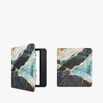 Husa pentru Kobo Libra H2O, Kwmobile, Multicolor, Piele ecologica, 50300.47 fotografia produsului View 9 S