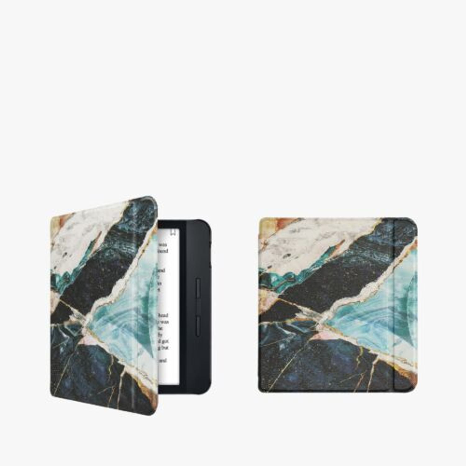 Husa pentru Kobo Libra H2O, Kwmobile, Multicolor, Piele ecologica, 50300.47 fotografia produsului View 9 L