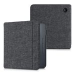 Husa pentru Kobo Libra H2O, Kwmobile, Gri, Textil, 57152.19 fotografia produsului View 2 S