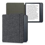 Husa pentru Kobo Libra H2O, Kwmobile, Gri, Textil, 57152.19 fotografia produsului