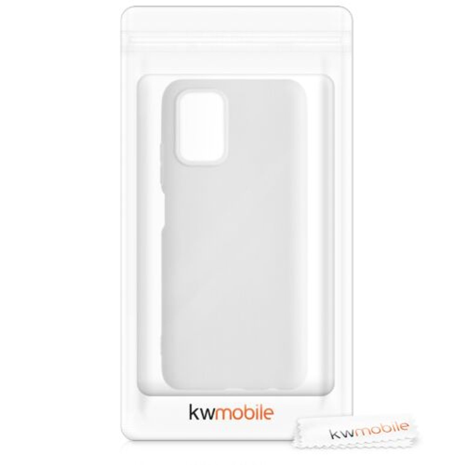 Husa pentru Xiaomi Redmi Note 10/Redmi Note 10S, Silicon, Alb, 54541.48 fotografia produsului View 6 L