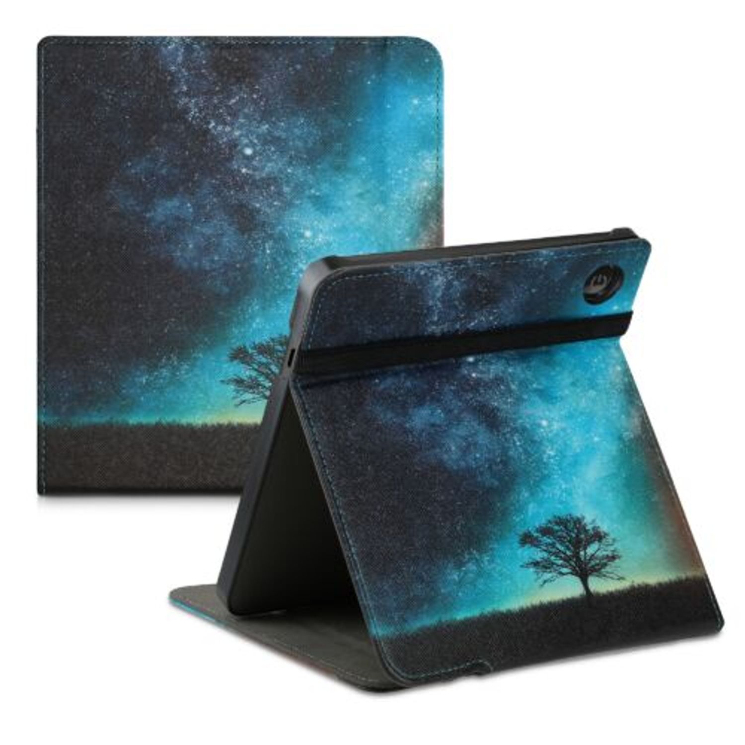 Husa pentru Kobo Sage, Kwmobile, Multicolor, Piele ecologica, 57225.01 fotografia produsului View 2 L