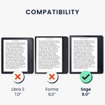 Husa pentru Kobo Sage, Kwmobile, Multicolor, Piele ecologica, 57225.01 fotografia produsului View 6 S
