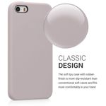Husa pentru Apple iPhone 5/iPhone 5s/iPhone SE, Silicon, Mov, 42766.109 fotografia produsului View 4 S