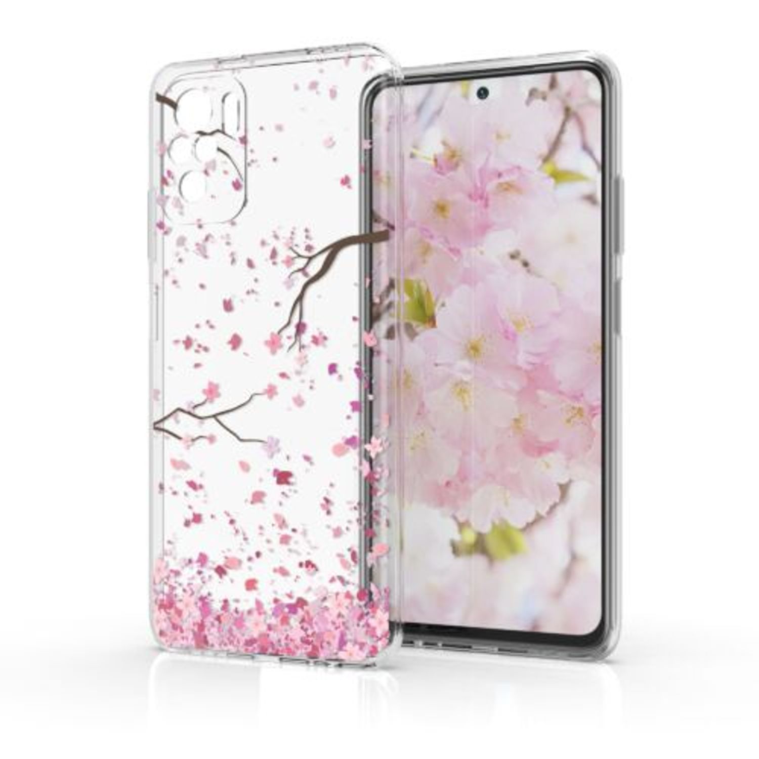Husa pentru Xiaomi Redmi Note 10/Redmi Note 10S, Silicon, Roz, 54544.01 fotografia produsului View 3 L