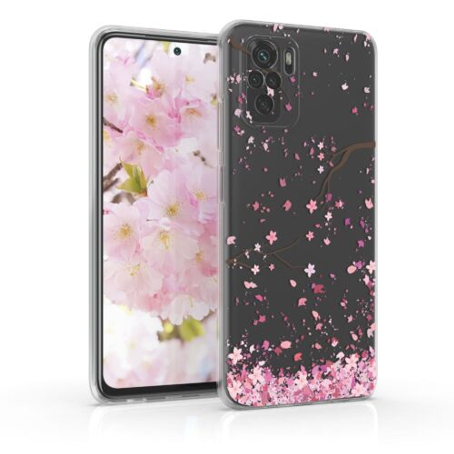 Husa pentru Xiaomi Redmi Note 10/Redmi Note 10S, Silicon, Roz, 54544.01 fotografia produsului
