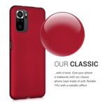 Husa pentru Xiaomi Redmi Note 10/Redmi Note 10S, Silicon, Rosu, 54542.36 fotografia produsului View 4 S
