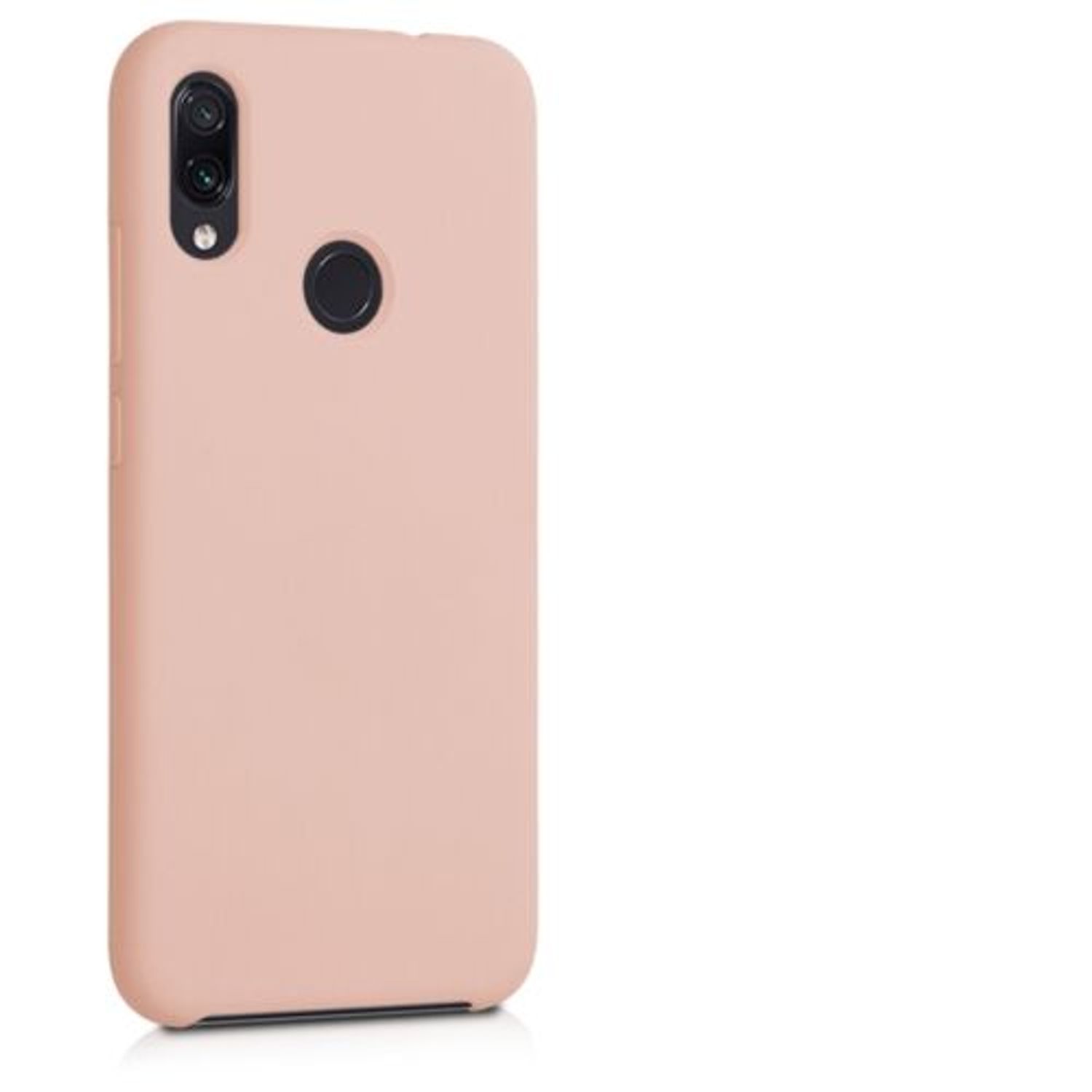 Husa pentru Xiaomi Redmi Note 7/Redmi Note 7 Pro, Silicon, Roz, 48714.52 fotografia produsului View 7 L