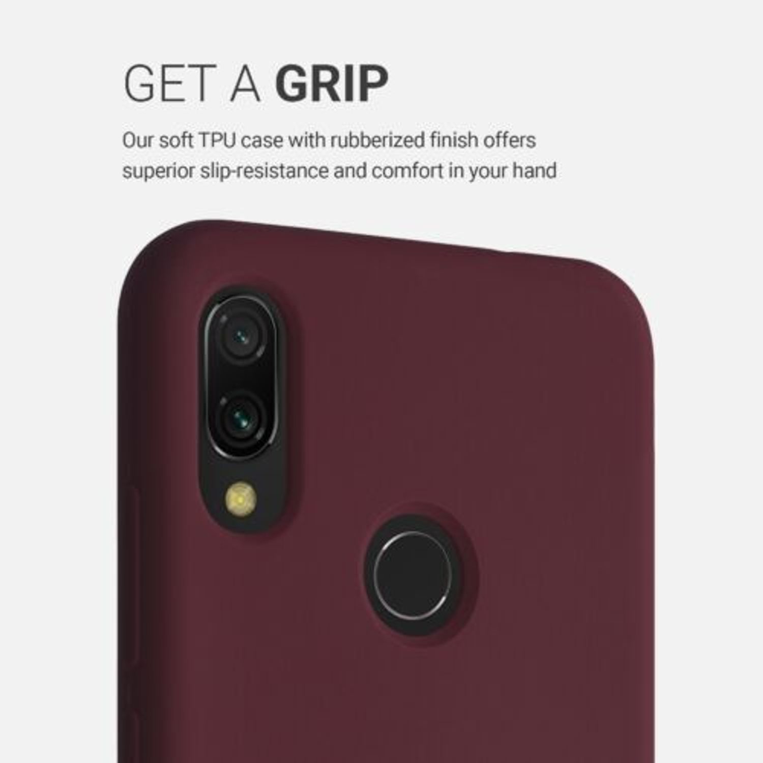 Husa pentru Xiaomi Redmi Note 7/Redmi Note 7 Pro, Silicon, Roz, 48714.190 fotografia produsului View 4 L