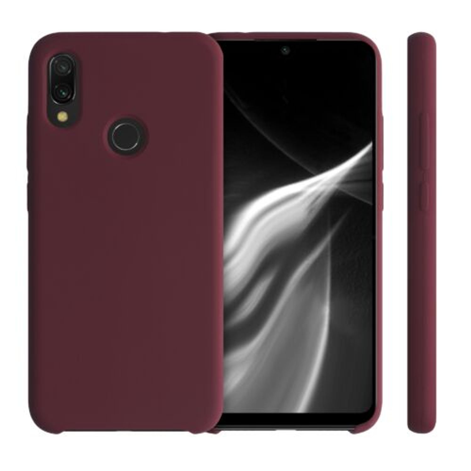 Husa pentru Xiaomi Redmi Note 7/Redmi Note 7 Pro, Silicon, Roz, 48714.190 fotografia produsului View 2 L