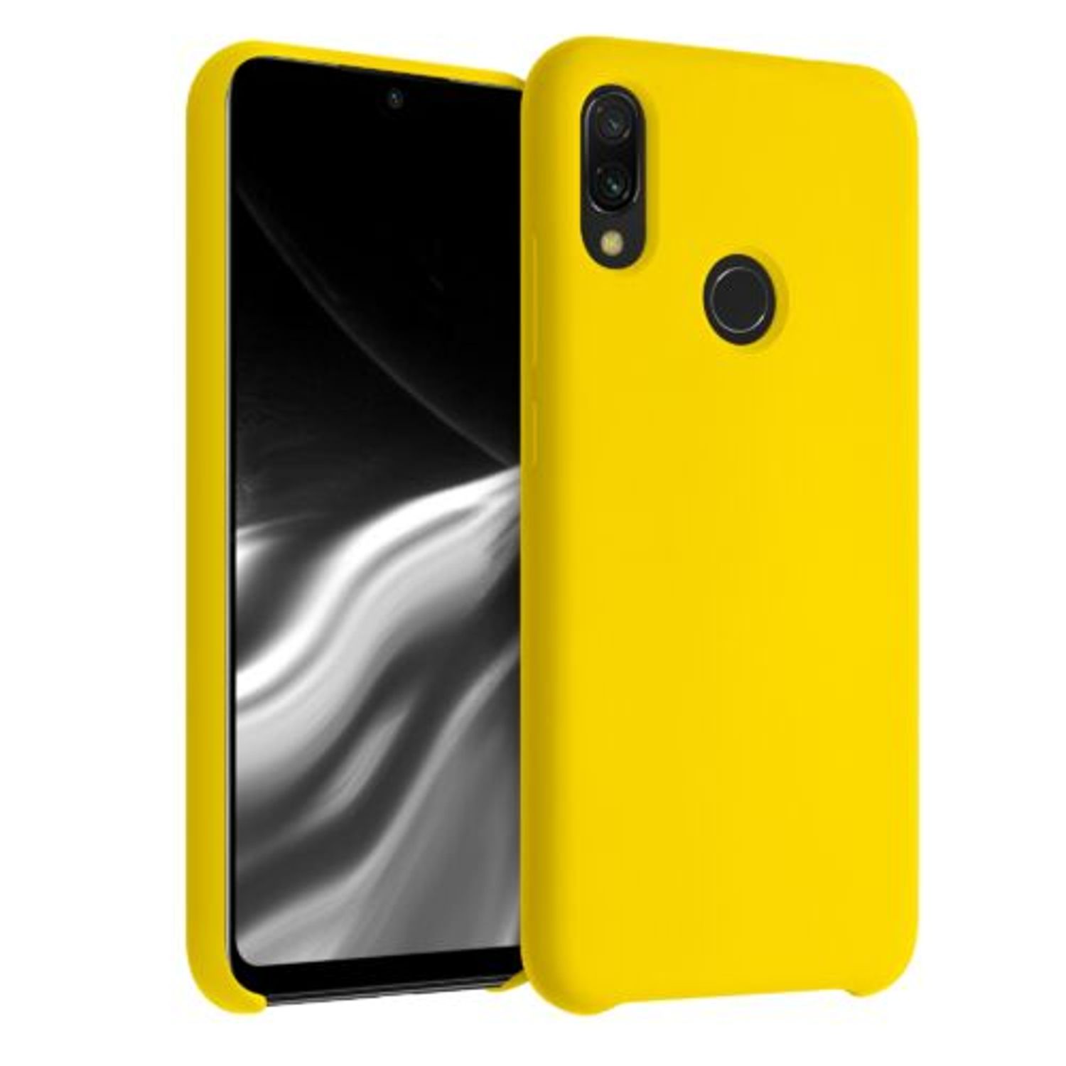 Husa pentru Xiaomi Redmi Note 7/Redmi Note 7 Pro, Silicon, Galben, 48714.165 fotografia produsului