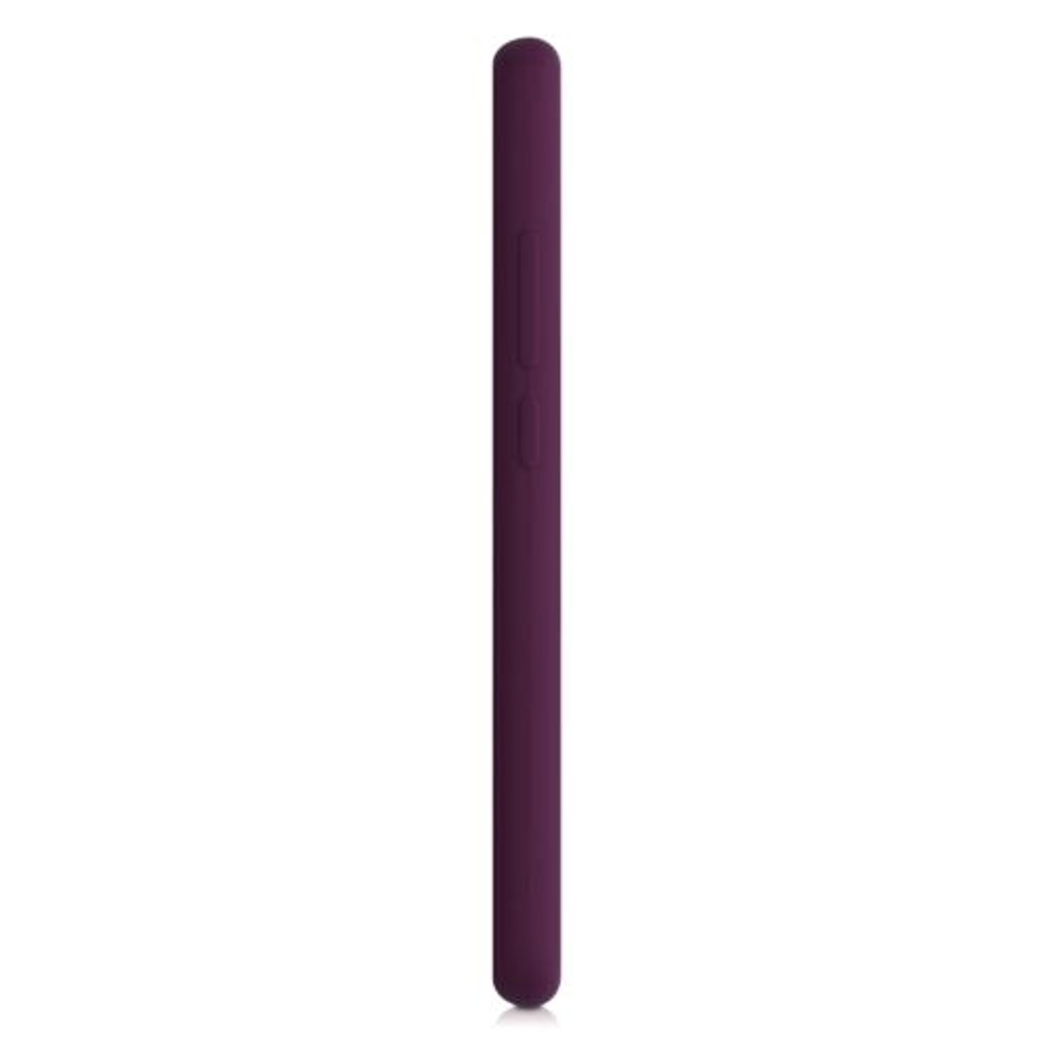 Husa pentru Xiaomi Redmi Note 7/Redmi Note 7 Pro, Silicon, Violet, 48714.187 fotografia produsului View 5 L