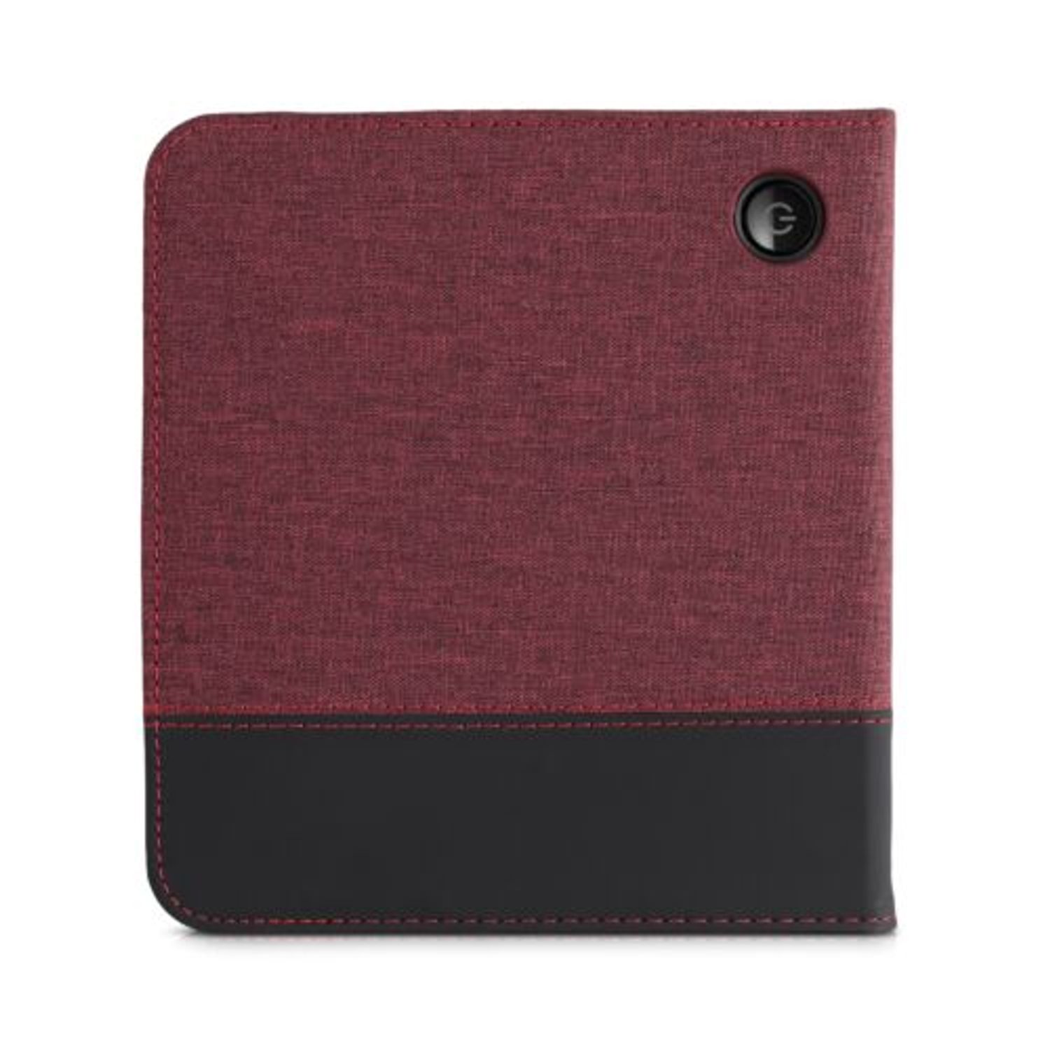 Husa pentru Tolino Vision 6, Kwmobile, Rosu/Negru, Textil, 57164.20 fotografia produsului View 4 L