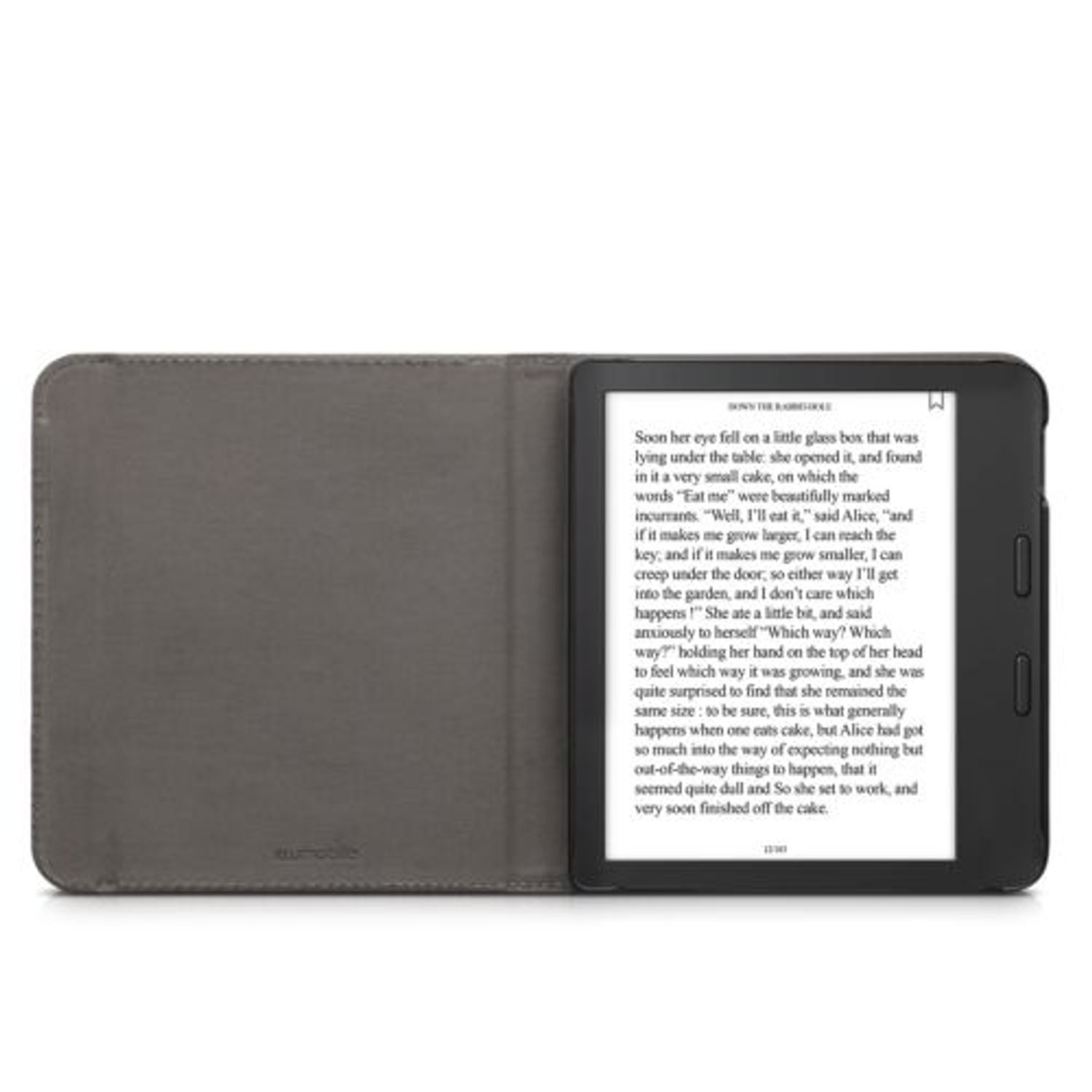 Husa pentru Tolino Vision 6, Kwmobile, Rosu/Negru, Textil, 57164.20 fotografia produsului View 8 L