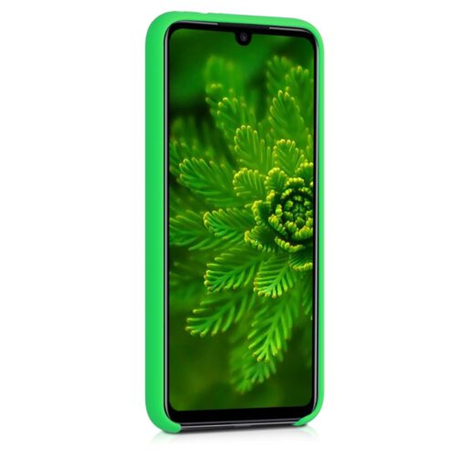 Husa pentru Xiaomi Redmi Note 7/Redmi Note 7 Pro, Silicon, Verde, 48714.159 fotografia produsului View 3 L