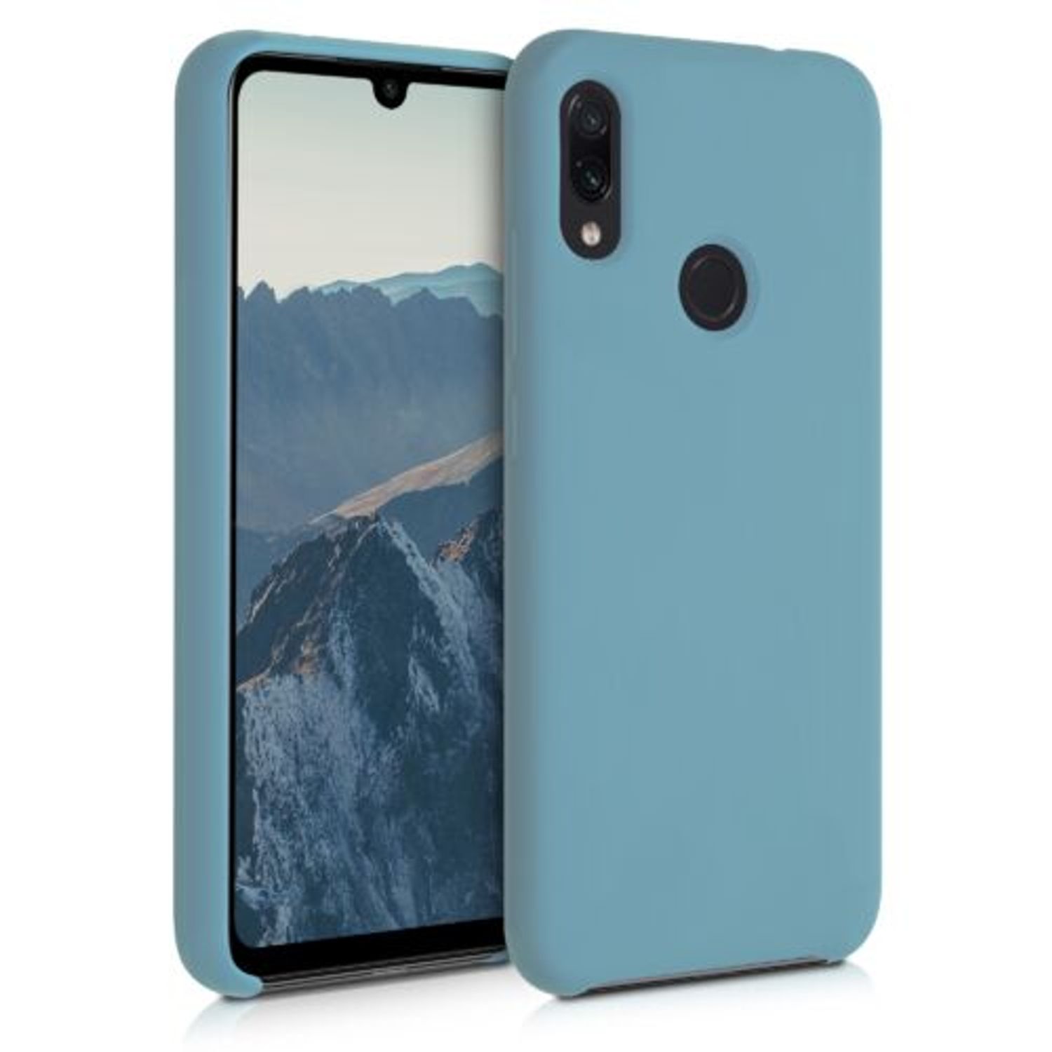 Husa pentru Xiaomi Redmi Note 7/Redmi Note 7 Pro, Silicon, Albastru, 48714.206 fotografia produsului