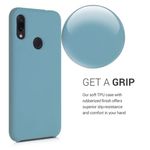 Husa pentru Xiaomi Redmi Note 7/Redmi Note 7 Pro, Silicon, Albastru, 48714.206 fotografia produsului View 4 S