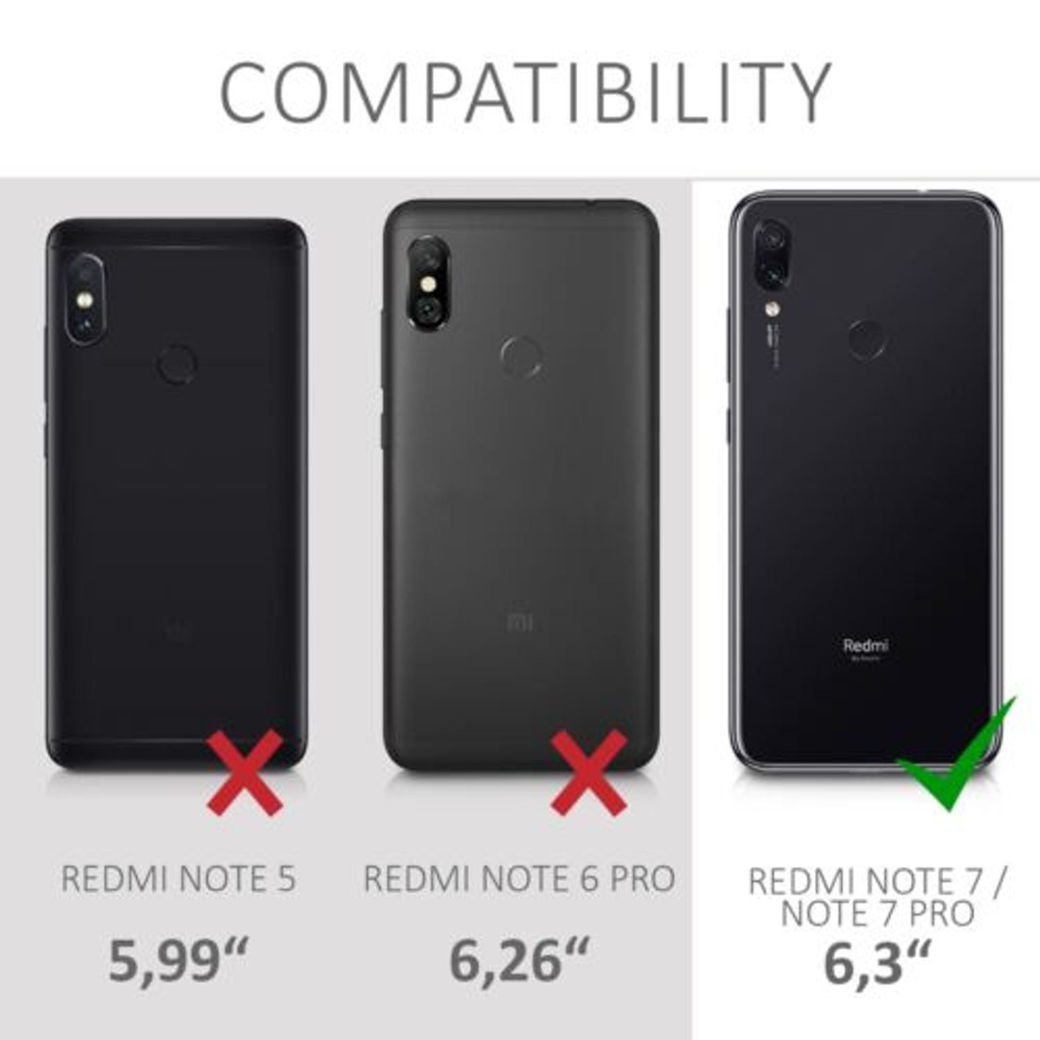 Husa pentru Xiaomi Redmi Note 7/Redmi Note 7 Pro, Silicon, Transparent, 48702.01 fotografia produsului View 11 L