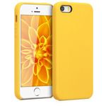 Husa pentru Apple iPhone 5/iPhone 5s/iPhone SE, Silicon, Galben, 42766.143 fotografia produsului