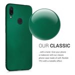 Husa pentru Xiaomi Redmi Note 7/Redmi Note 7 Pro, Silicon, Verde, 47570.170 fotografia produsului View 4 S