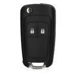 Carcasa Cheie pentru Opel/Chevrolet, 2 Butoane, Plastic, Negru, 48233.01 fotografia produsului View 5 S