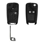 Carcasa Cheie pentru Opel/Chevrolet, 2 Butoane, Plastic, Negru, 48233.01 fotografia produsului View 4 S
