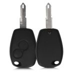 Carcasa Cheie pentru Renault/Dacia, 2 Butoane, Plastic, Negru, 49610.01 fotografia produsului