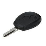 Carcasa Cheie pentru Renault/Dacia, 2 Butoane, Plastic, Negru, 49610.01 fotografia produsului View 2 S