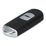 Carcasa Cheie pentru Mazda, 2 Butoane, Keyless Go, Plastic, Negru, 49602.01 fotografia produsului View 2 S