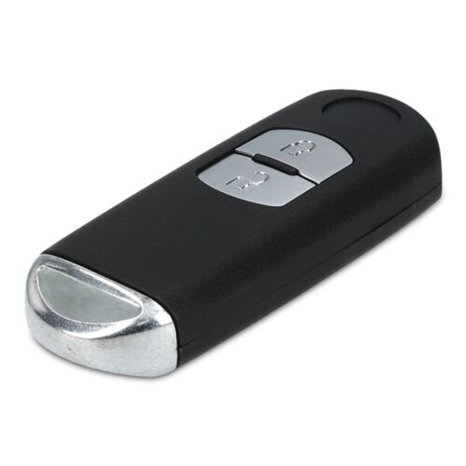 Carcasa Cheie pentru Mazda, 2 Butoane, Keyless Go, Plastic, Negru, 49602.01 fotografia produsului View 2 L