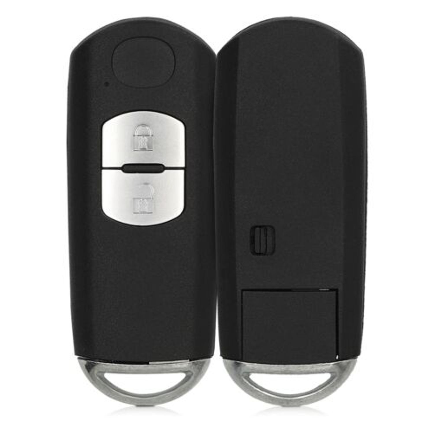 Carcasa Cheie pentru Mazda, 2 Butoane, Keyless Go, Plastic, Negru, 49602.01 fotografia produsului