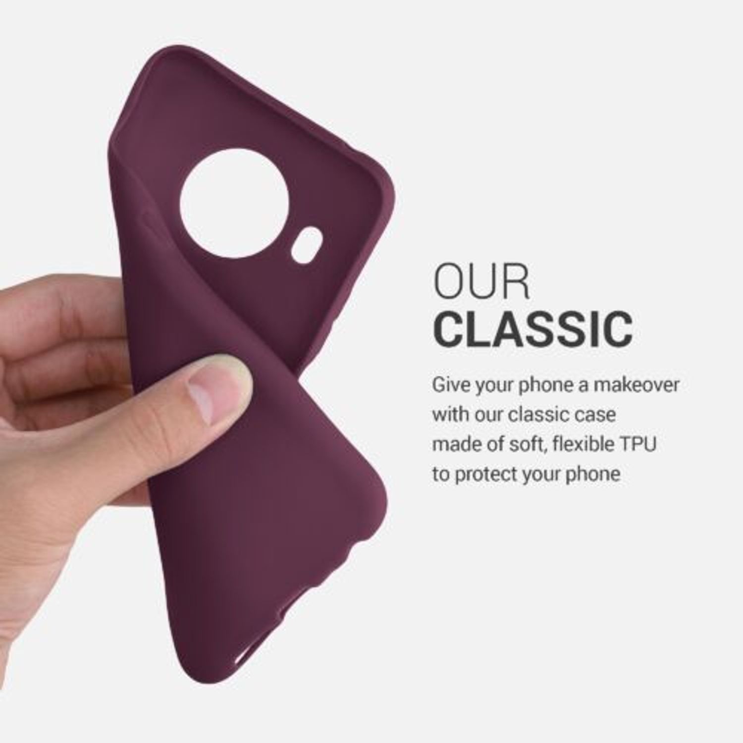 Husa pentru Nokia X10/x20, Silicon, Violet, 54846.187 fotografia produsului View 4 L