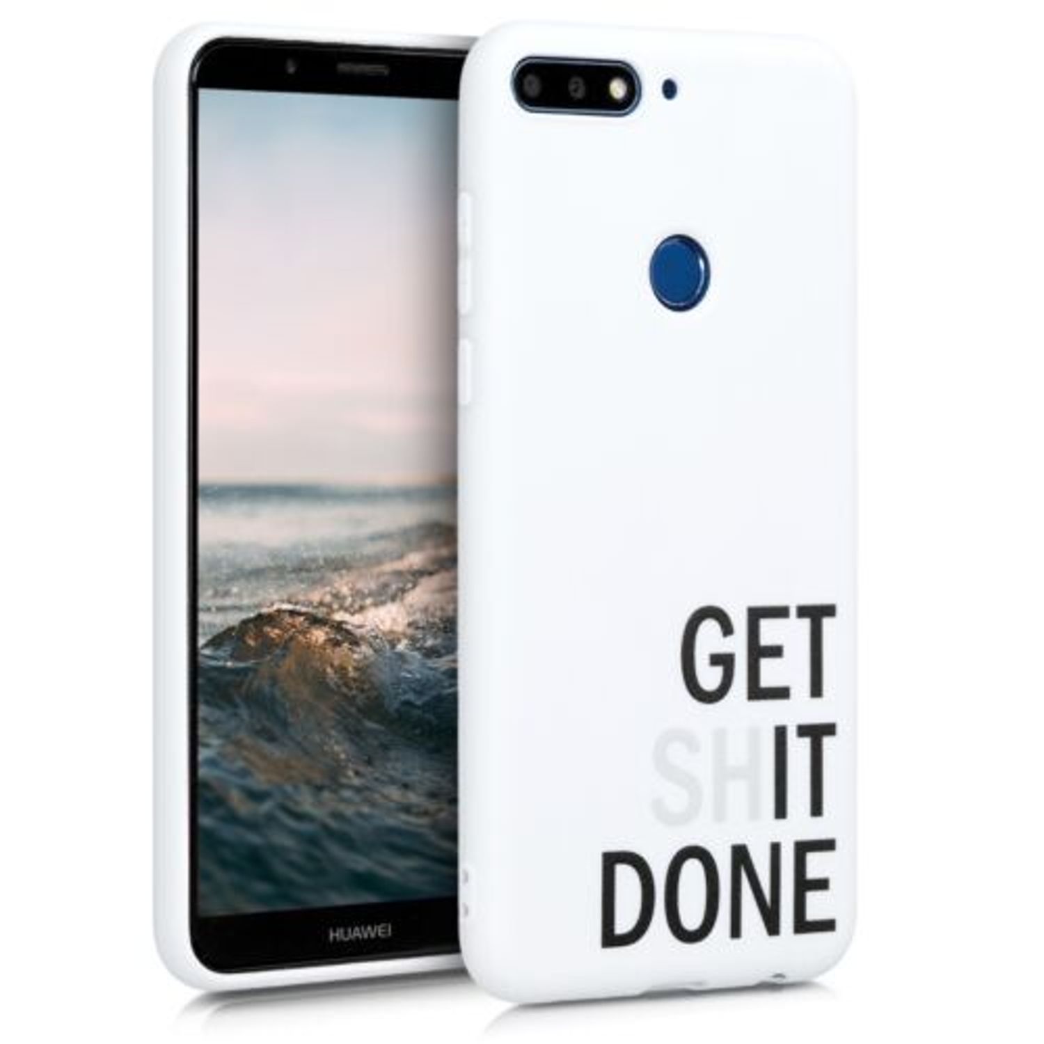 Husa pentru Huawei Y7 (2018)/Y7 Prime (2018), Silicon, Multicolor, 47012.03 fotografia produsului