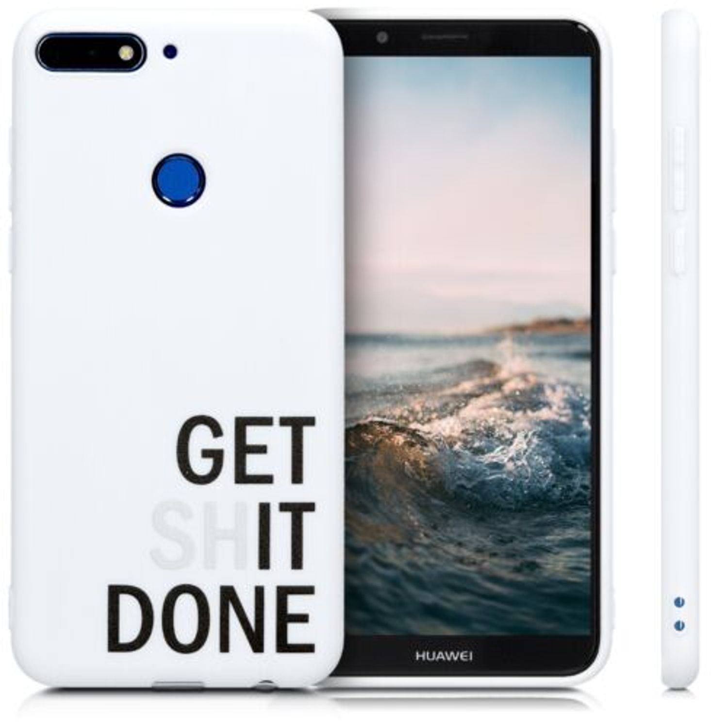 Husa pentru Huawei Y7 (2018)/Y7 Prime (2018), Silicon, Multicolor, 47012.03 fotografia produsului View 2 L