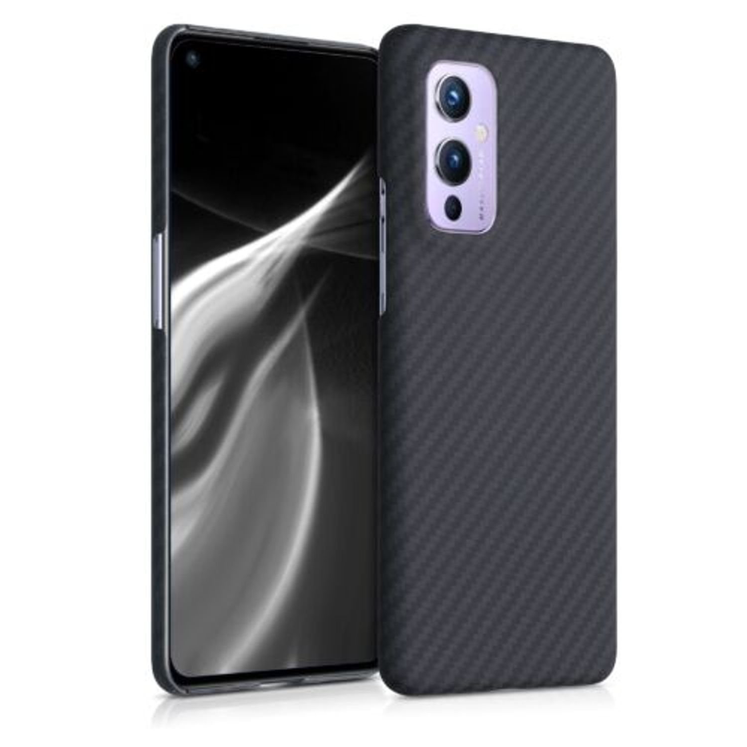 Husa pentru OnePlus 9, Aramida, Negru, 56041.47 fotografia produsului