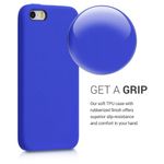 Husa pentru Apple iPhone 5/iPhone 5s/iPhone SE, Silicon, Albastru, 42766.134 fotografia produsului View 13 S
