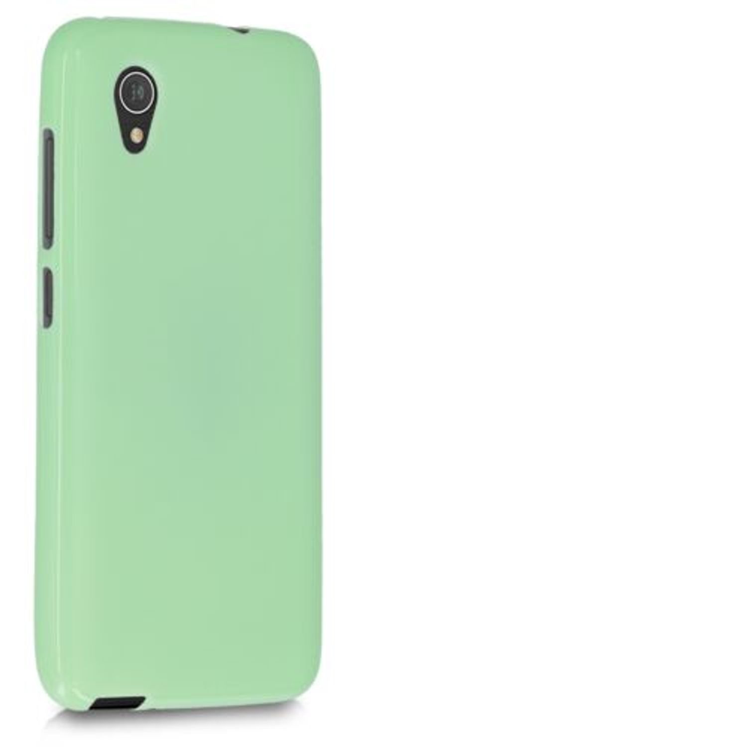 Husa pentru Alcatel 1, Silicon, Verde, 46363.50 fotografia produsului View 8 L