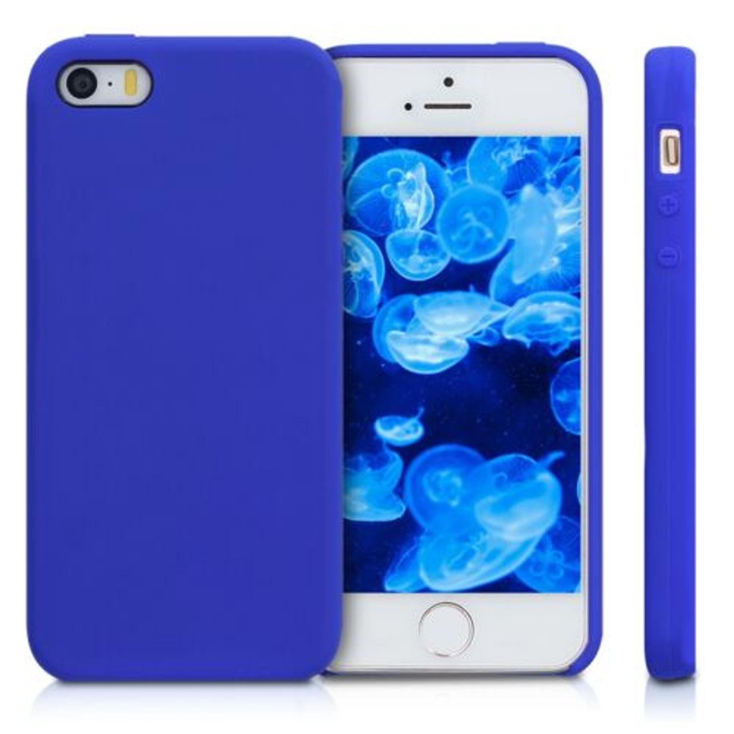 Husa pentru Apple iPhone 5/iPhone 5s/iPhone SE, Silicon, Albastru, 42766.134 fotografia produsului View 15 L