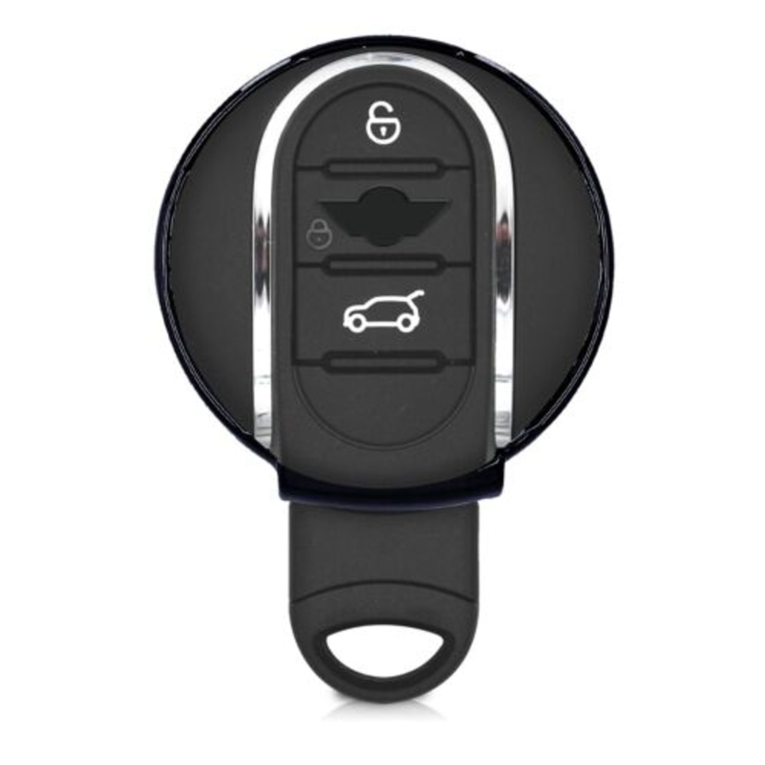 Husa Cheie Auto pentru Mini Cooper, 3 Butoane, Silicon, Multicolor, 48402.05 fotografia produsului View 5 L