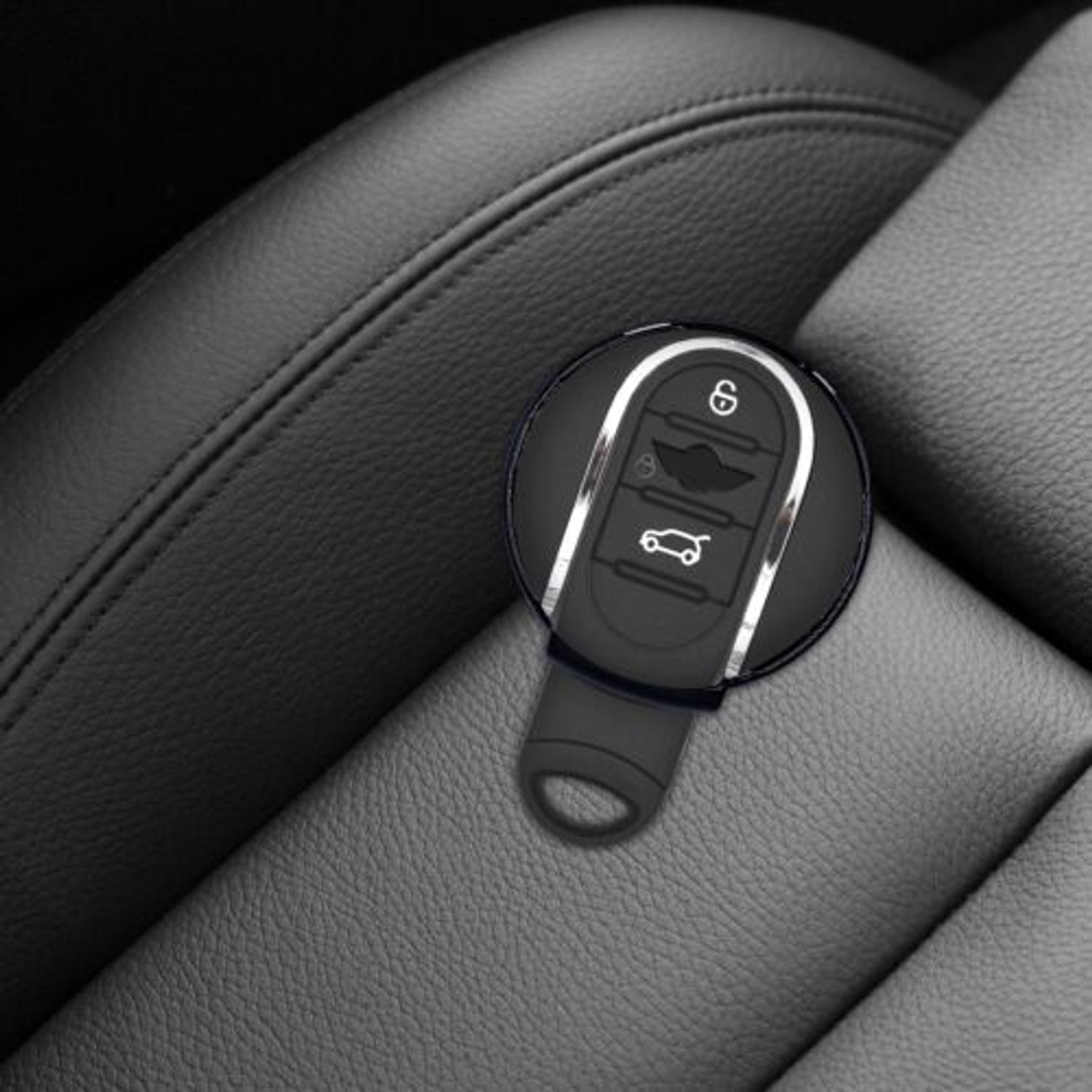 Husa Cheie Auto pentru Mini Cooper, 3 Butoane, Silicon, Multicolor, 48402.05 fotografia produsului View 3 L