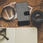 Husa pentru Nokia 1 Plus, Textil, Gri, 48021.01 fotografia produsului View 3 S