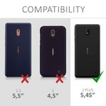 Husa pentru Nokia 1 Plus, Textil, Gri, 48021.01 fotografia produsului View 6 S