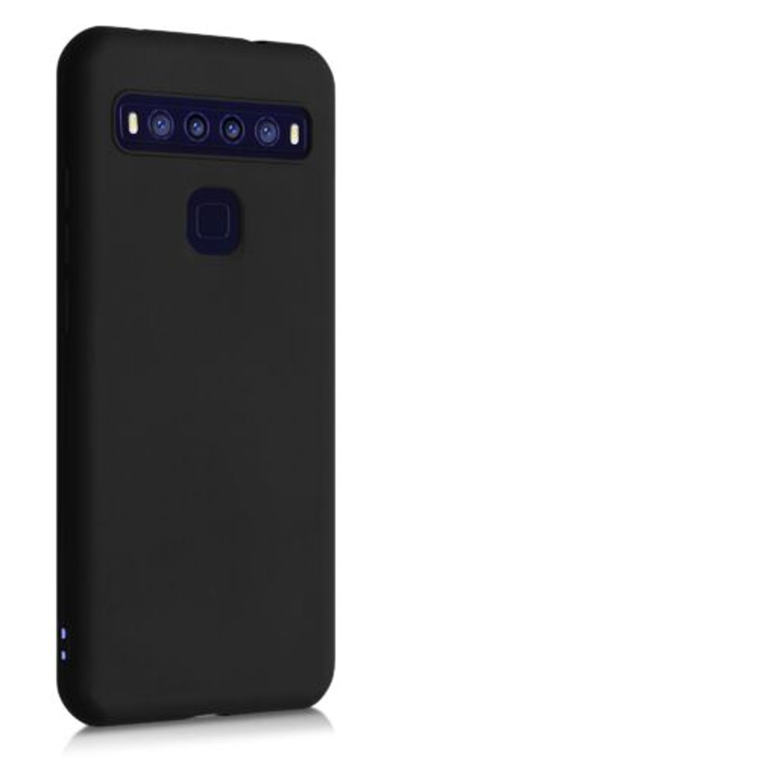Husa pentru TCL 10L, Silicon, Negru, 53508.47 fotografia produsului View 8 L