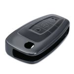Husa Cheie Auto pentru Ford, 3 Butoane, Silicon, Negru, 48039.95 fotografia produsului View 2 S