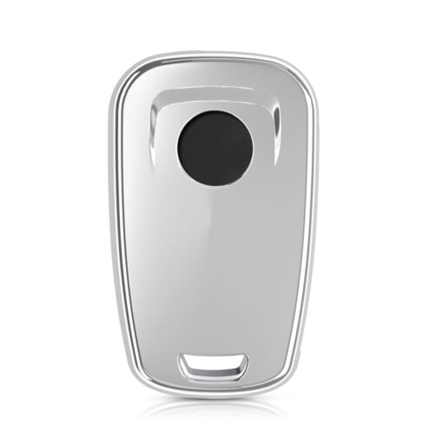Husa Cheie Auto pentru Opel, 3 Butoane, Silicon, Silver, 52648.02 fotografia produsului View 4 L